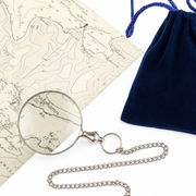 Magnifying glass pocket